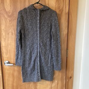 Patagonia Gray Cardigan Sweater with Zipper